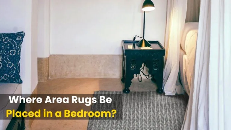 Area Rugs Be Placed in a Bedroom