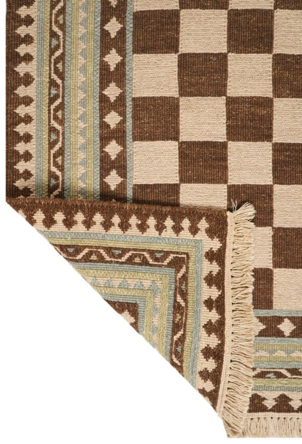 HAND KNOTTED SOUMAK CARPET