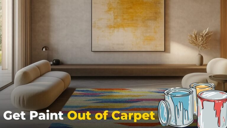 How to Get Paint Out of Carpet?