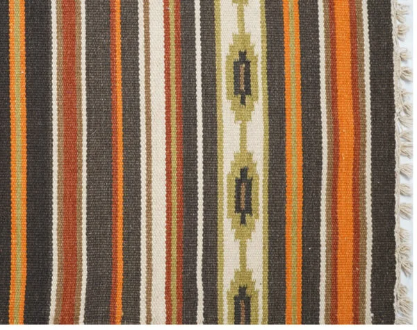 Rustic Sienna Cascade Hand Woven