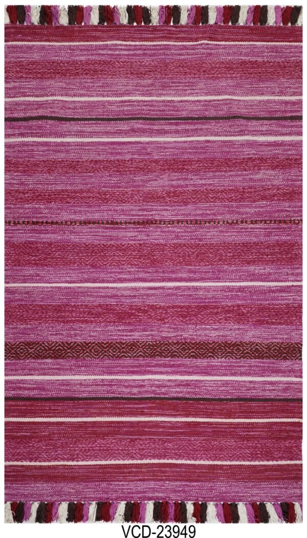 Gulabi Weaves Hand Woven Cotton Rug