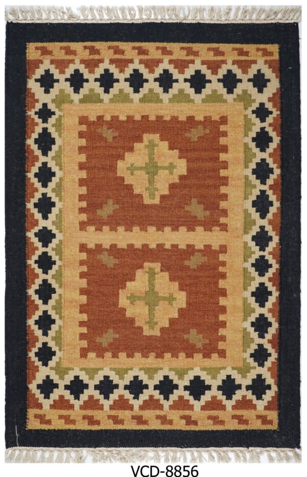 Rajputana Hand Woven Woolen Rug