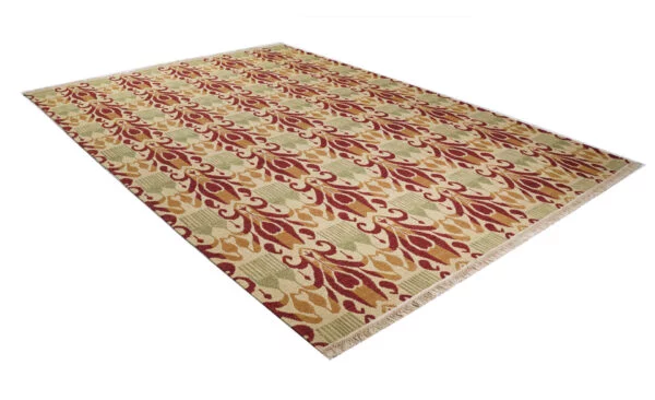 Raj Tilak Hand Knotted Soumak Carpet