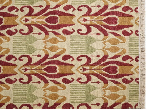 Raj Tilak Hand Knotted Soumak Carpet