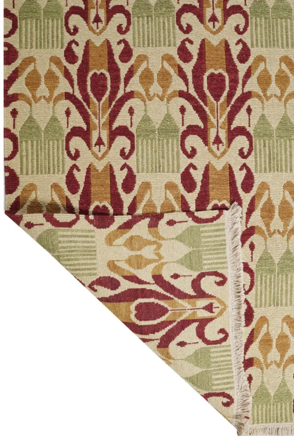 Raj Tilak Hand Knotted Soumak Carpet