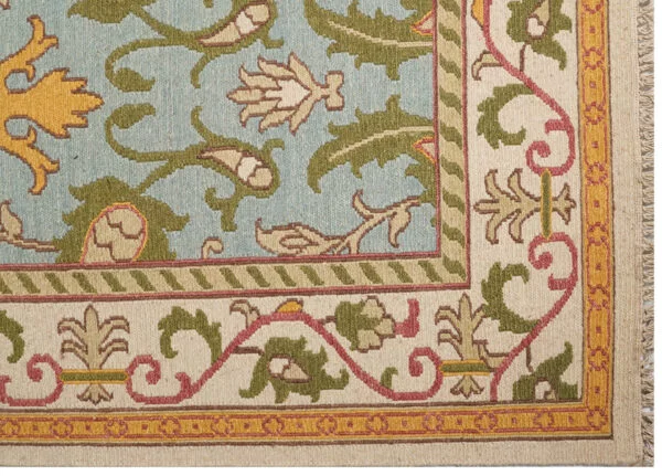 Zareen Zaika Hand Knotted Soumak Carpet