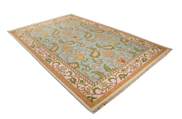 Zareen Zaika Hand Knotted Soumak Carpet
