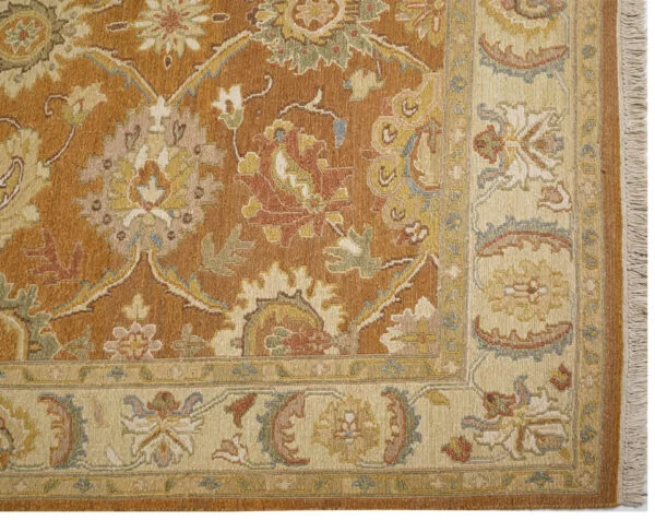 Amrit Kalash Hand Knotted Soumak Carpet