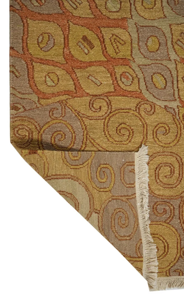 Soneera Swirl Hand Knotted Soumak Carpet