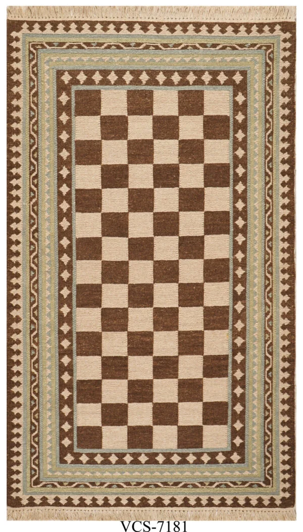 HAND KNOTTED SOUMAK CARPET