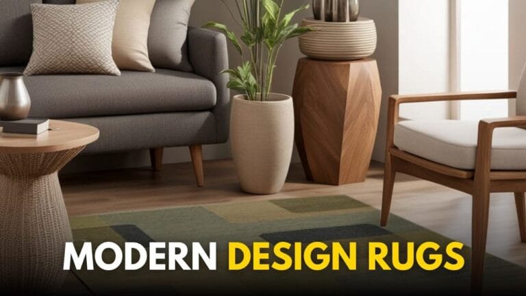 modern design rugs in india