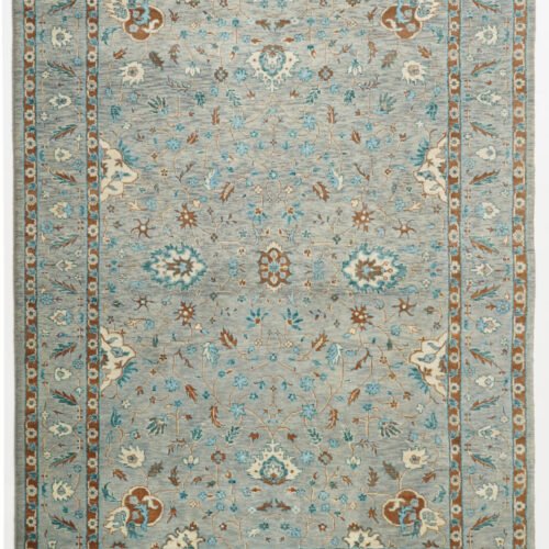 mq-1076FO-235 5.5X7 (2) HAND KNOTTED WOOLEN CARPETS