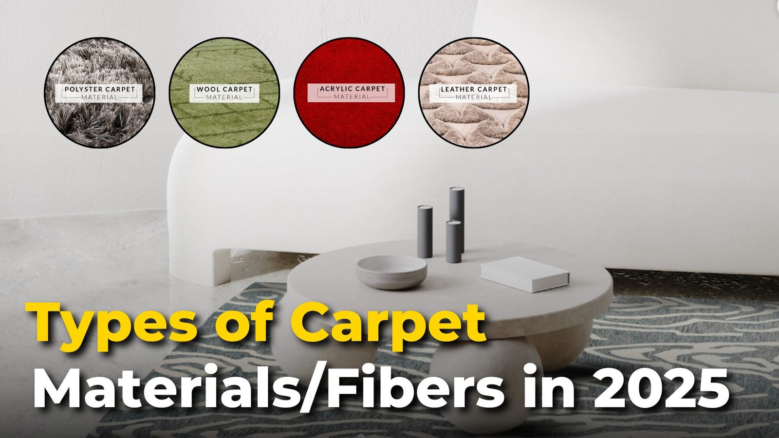 types for carpets materials